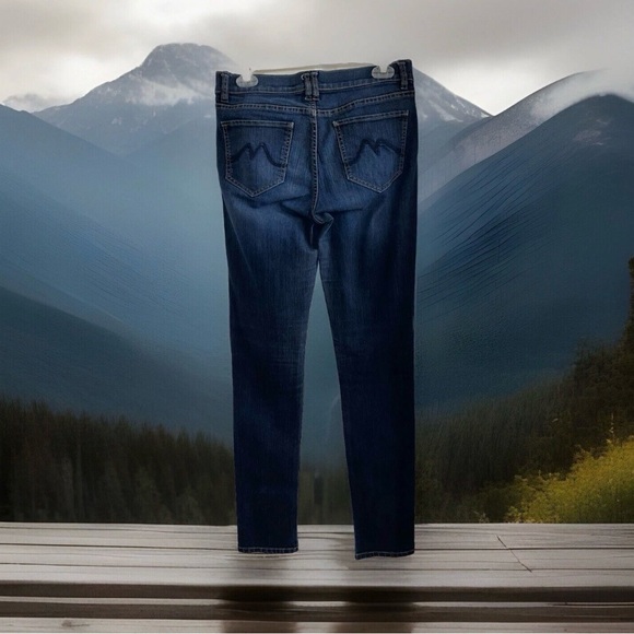 New York & Company Sits At Lower Waist Skinny Jeans Size 4 Tall - Picture 2 of 3